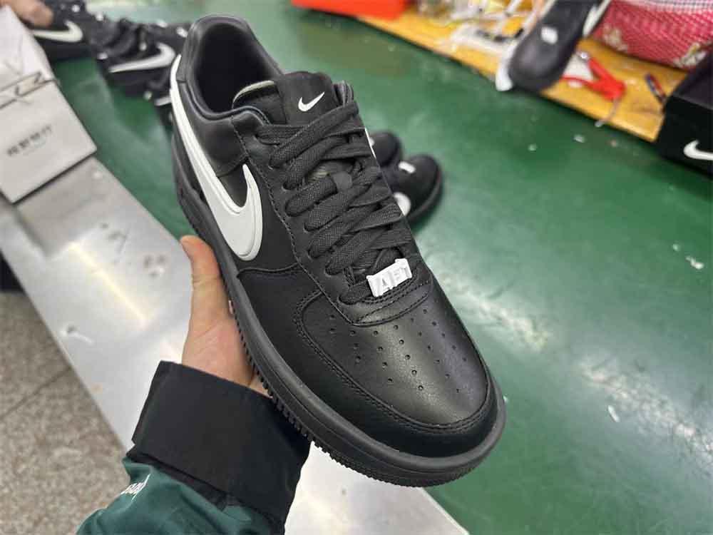 PK GOD Nike Air Force 1 Low SP AMBUSH Black RETAIL MATERIALS READY TO SHIP